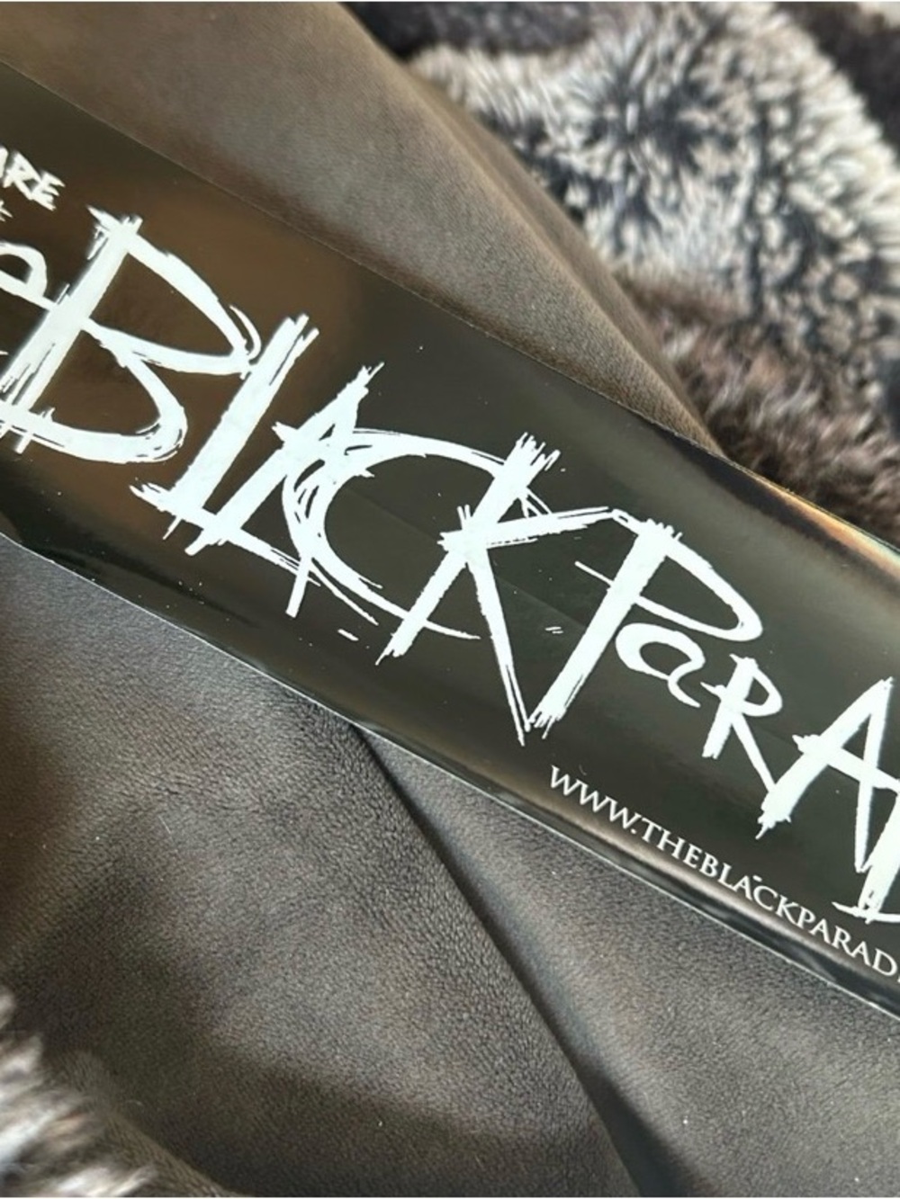 My chemical romance the black parade sticker band merch